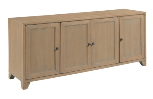 Transitional TV Console