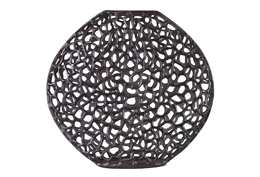 Web Web Dark Bronze Vase by Uttermost at Esprit Decor Home Furnishings