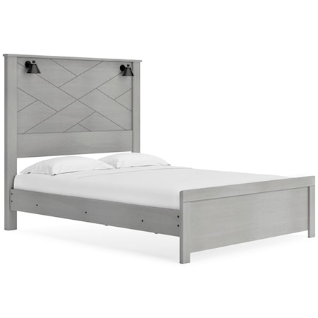 Queen Panel Bed