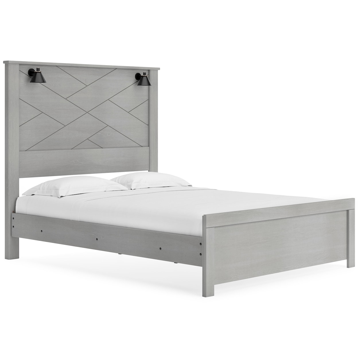 StyleLine Cottonburg Queen Panel Bed