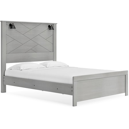 Queen Panel Bed