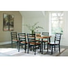 StyleLine Blondon Dining Table And 6 Chairs (Set Of 7)