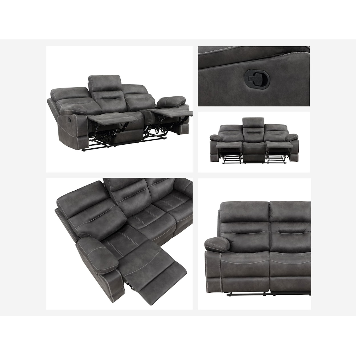 Steve Silver Rudger Manual Reclining Sofa