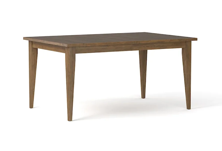 BenchMade 60" Solid Wood Dining Table by Bassett at Esprit Decor Home Furnishings