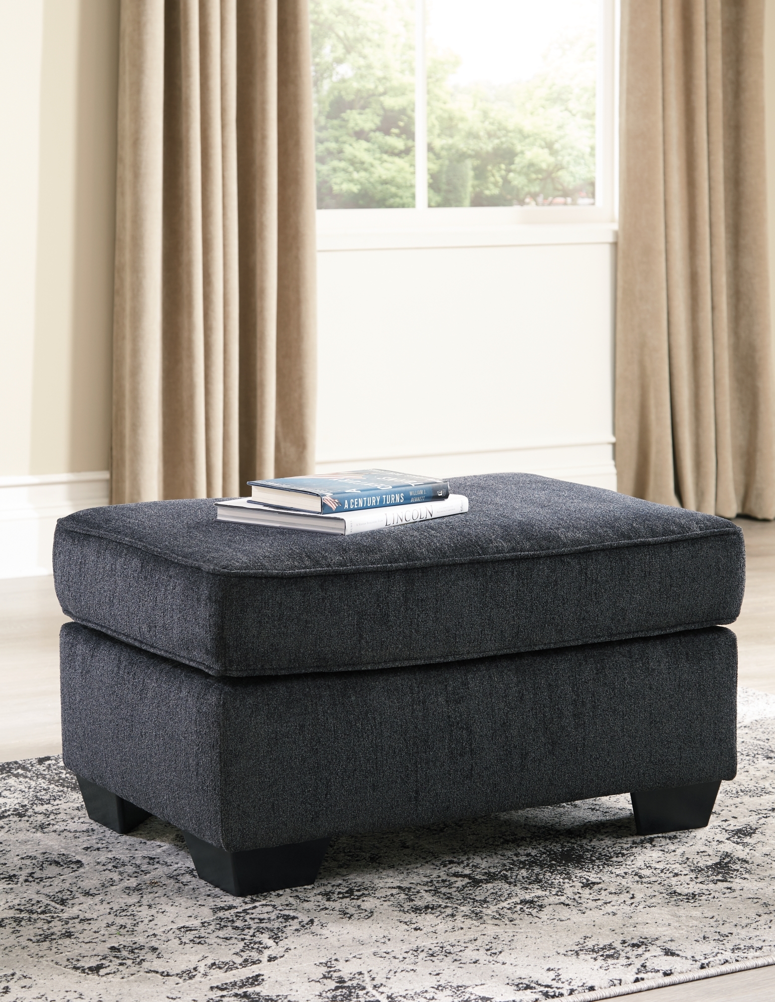 Signature Design by Ashley Altari 2-Piece Sleeper Sectional And Ottoman