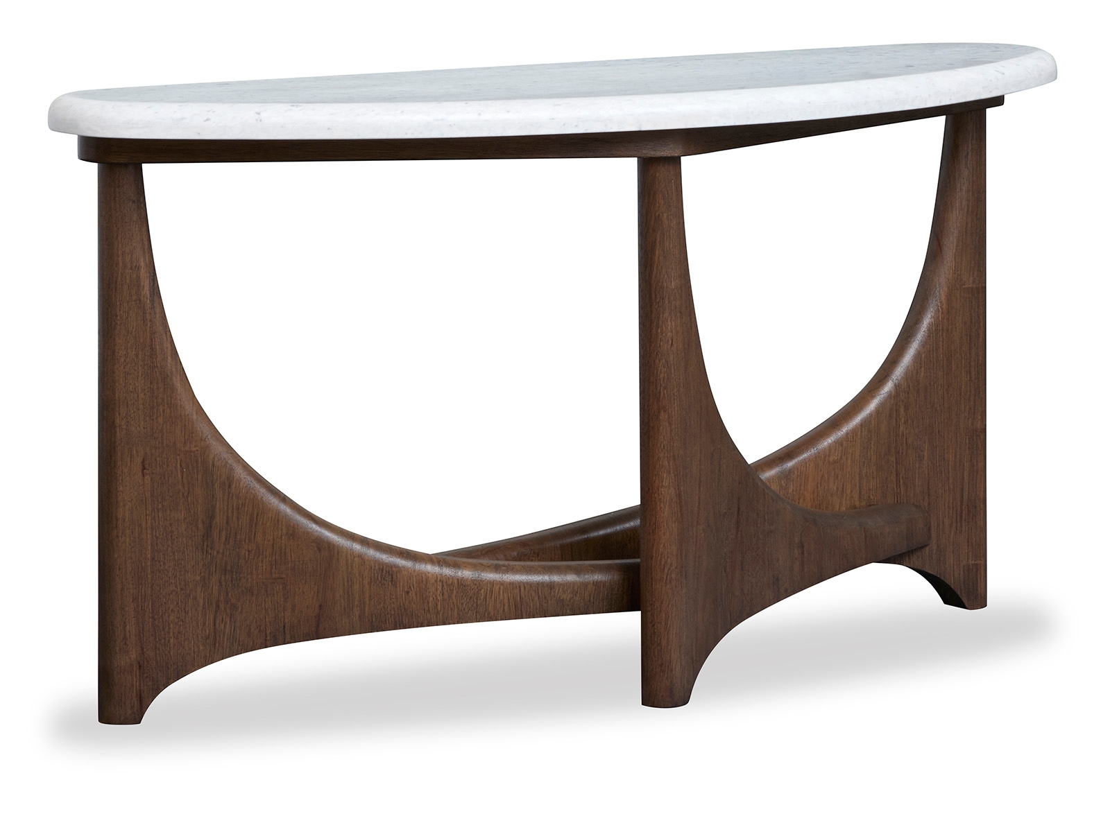 Semi-Circle Sofa Table