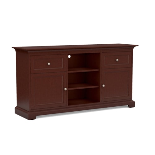 Transitional Customizable 63" TV Console