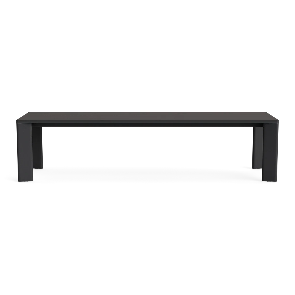 120" x 36" Dining Table w/Modern Slat Top