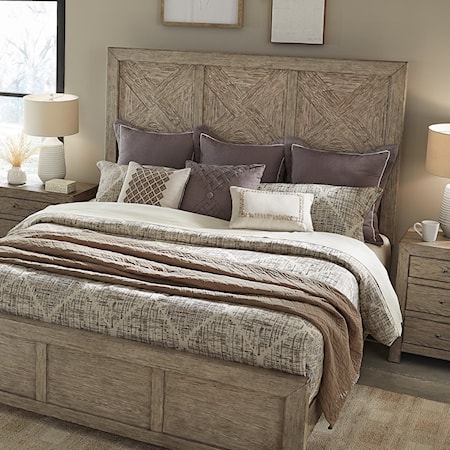 Queen Panel Bed