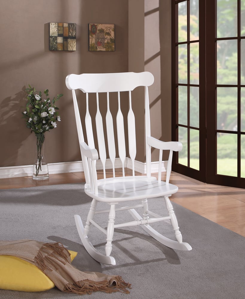 Coaster Gina Gina Spindle Back Rocking Chair