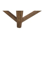 Liberty Furniture Carolina Park Transitional Upholstered Console Stool