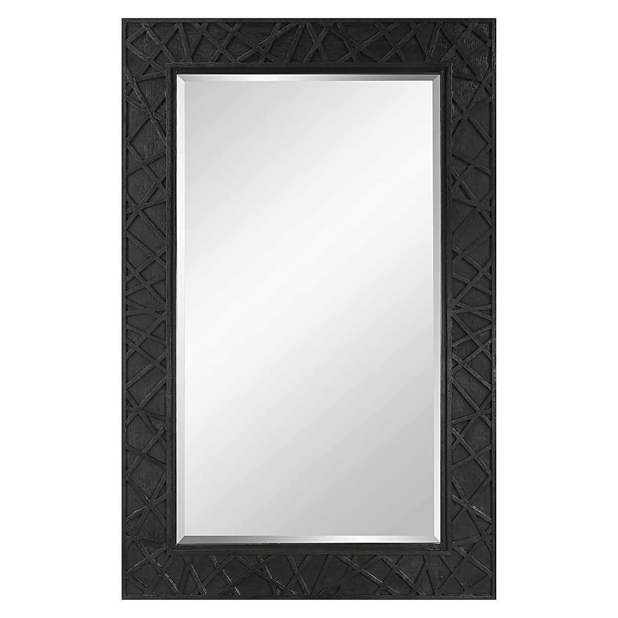 Uttermost Everest Everest Satin Black Mirror