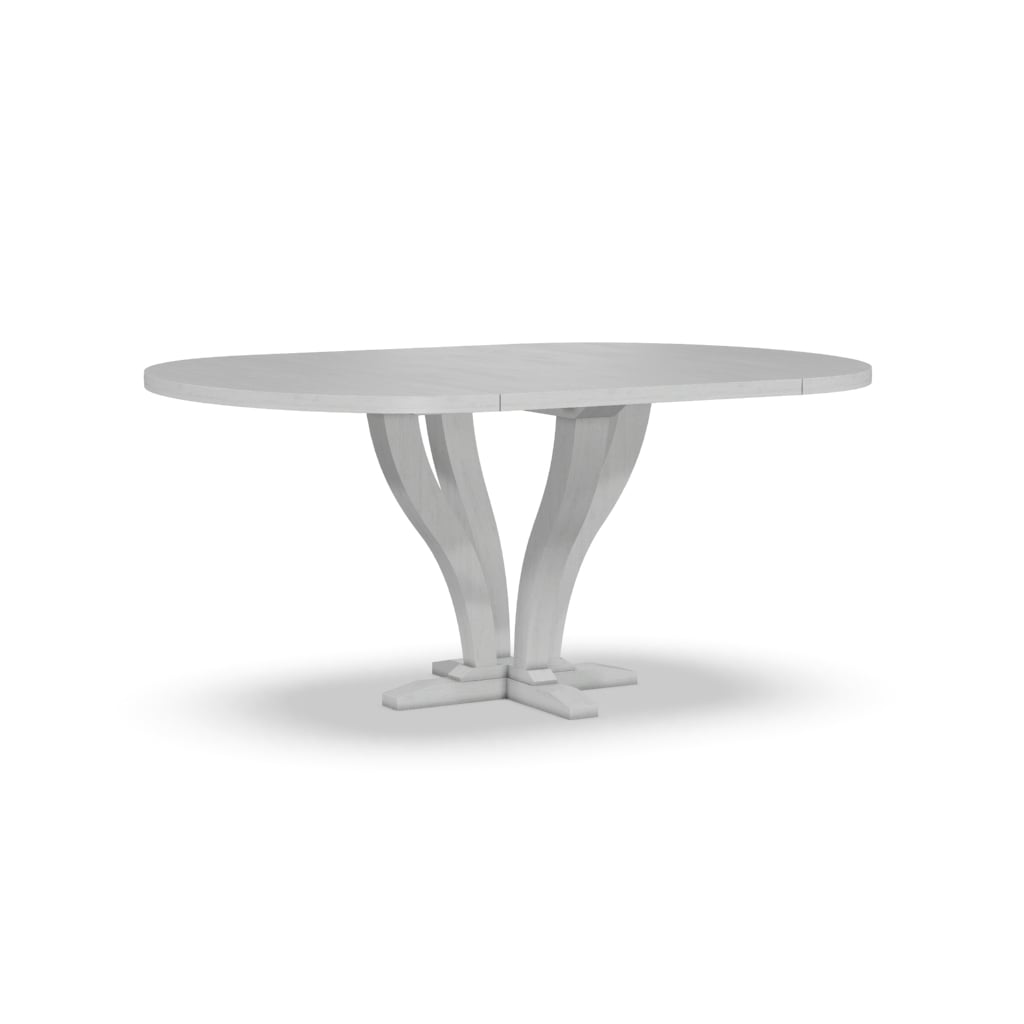 Oval Dinning Table with Pedestal Base