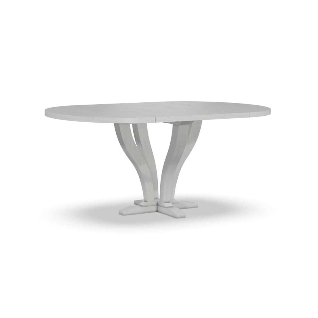 John Thomas Curated Collection Oval Dinning Table with Pedestal Base