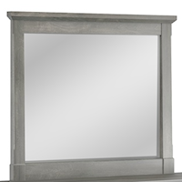 Transitional Mirror with Bevelled Glass