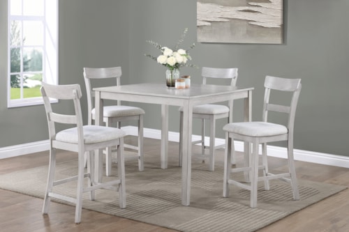 Henderson 5-Piece Counter Height Dining Set