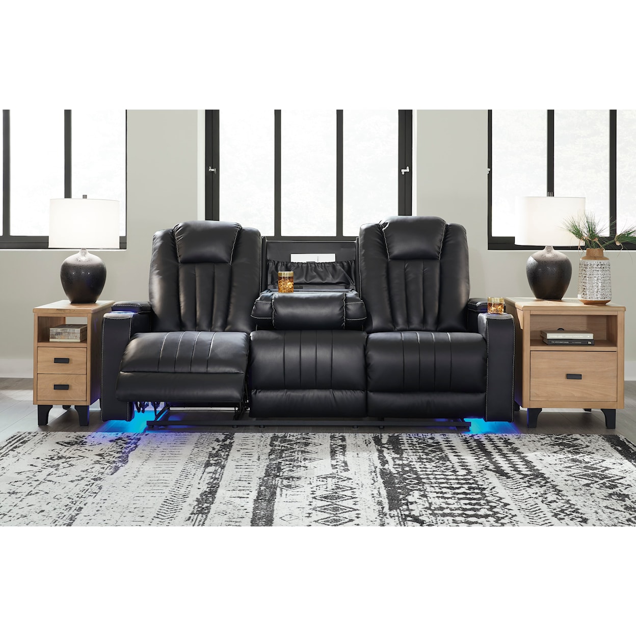 Signature Design by Ashley Center Point Reclining Sofa