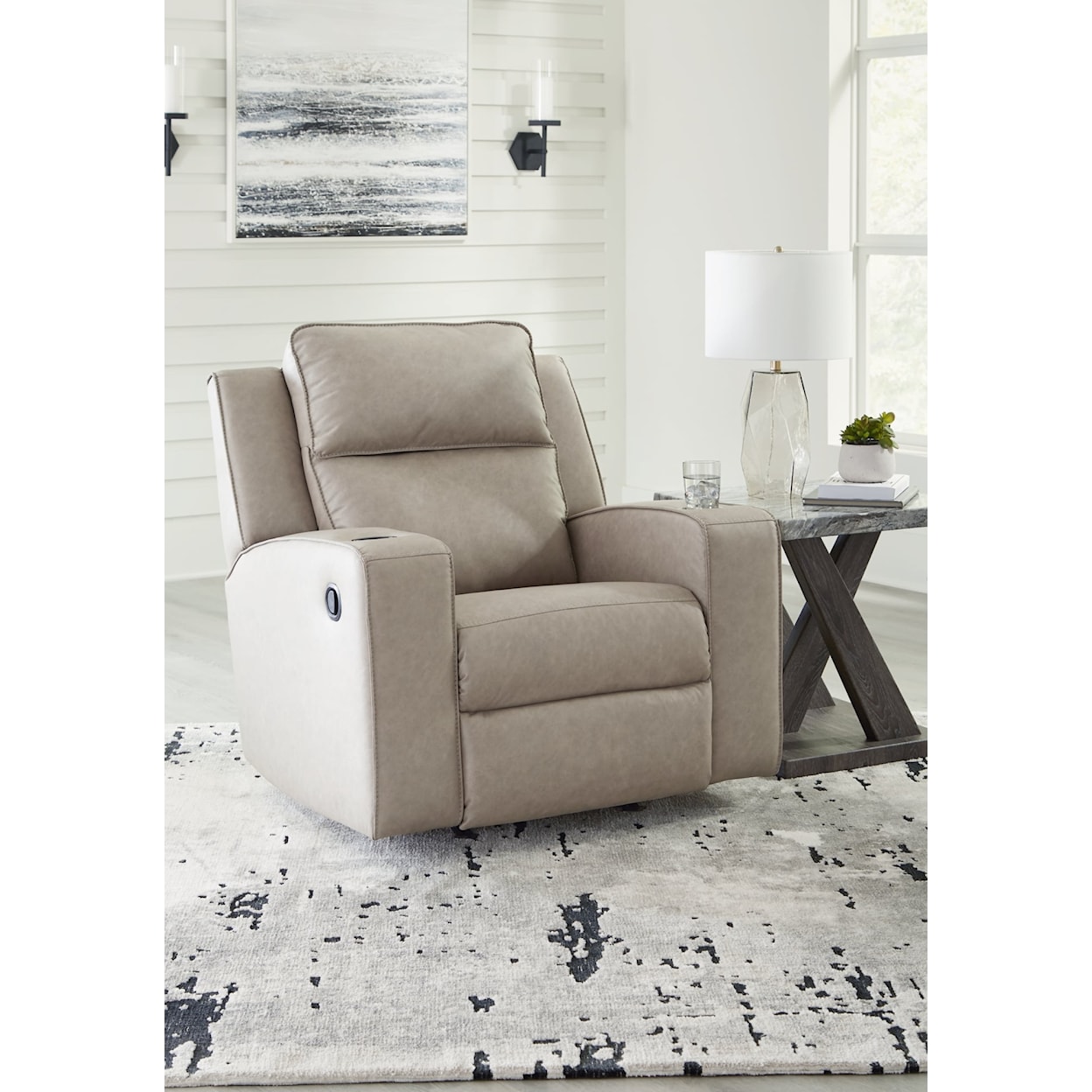 Ashley Signature Design Lavenhorne Rocker Recliner