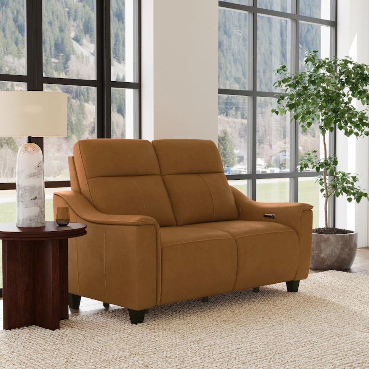 Flexsteel Walter Power Reclining Loveseat