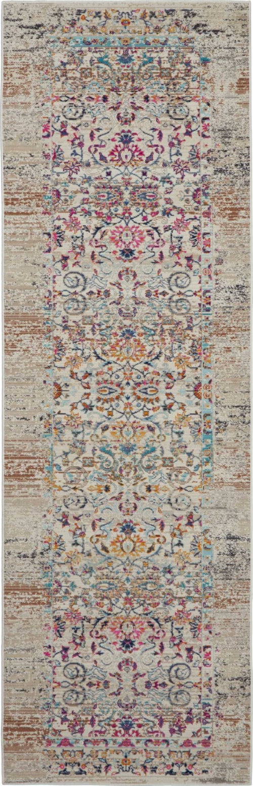 2' x 6' Ivory Runner Rug