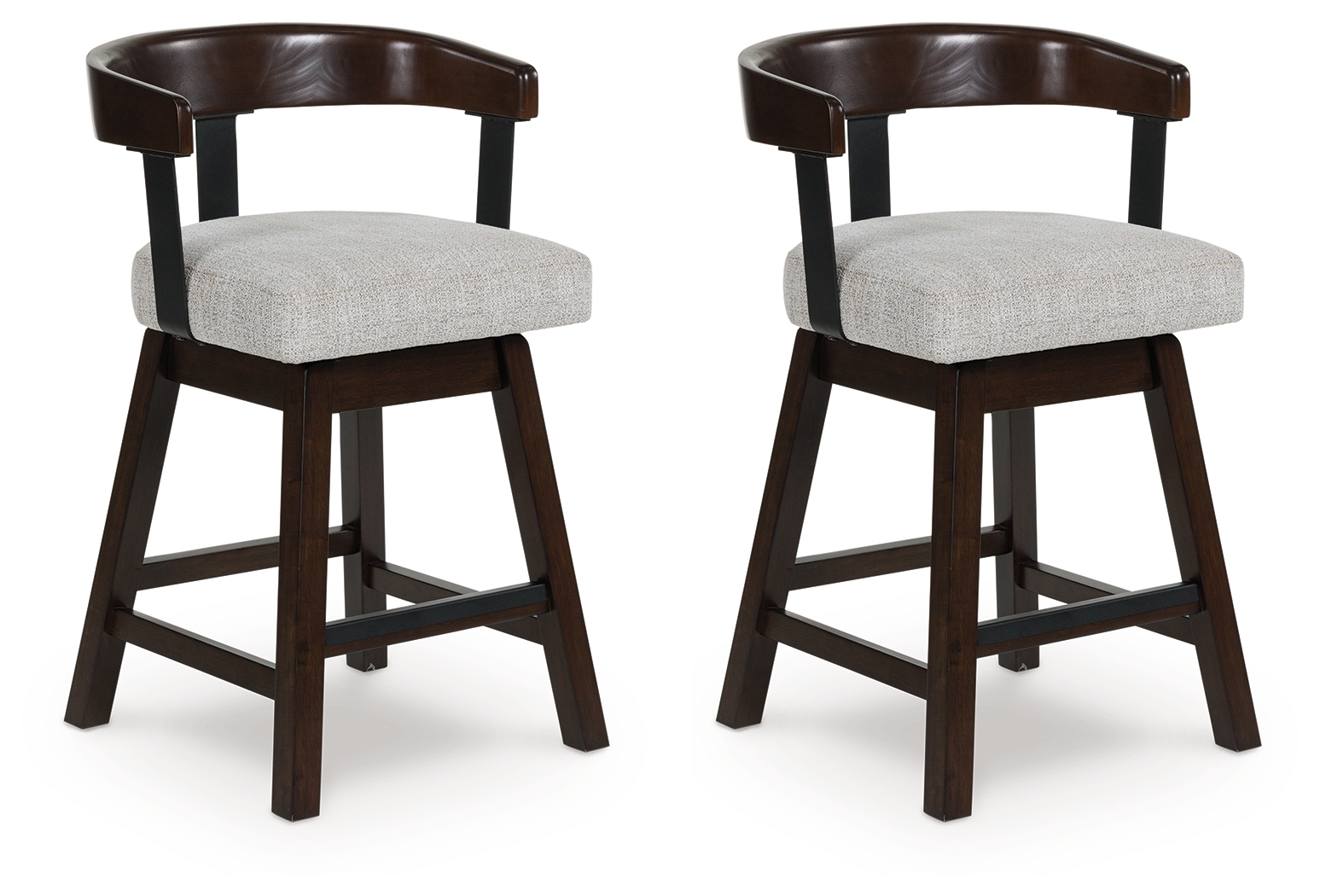 Signature Design by Ashley Haddigan Uph Swivel Barstool