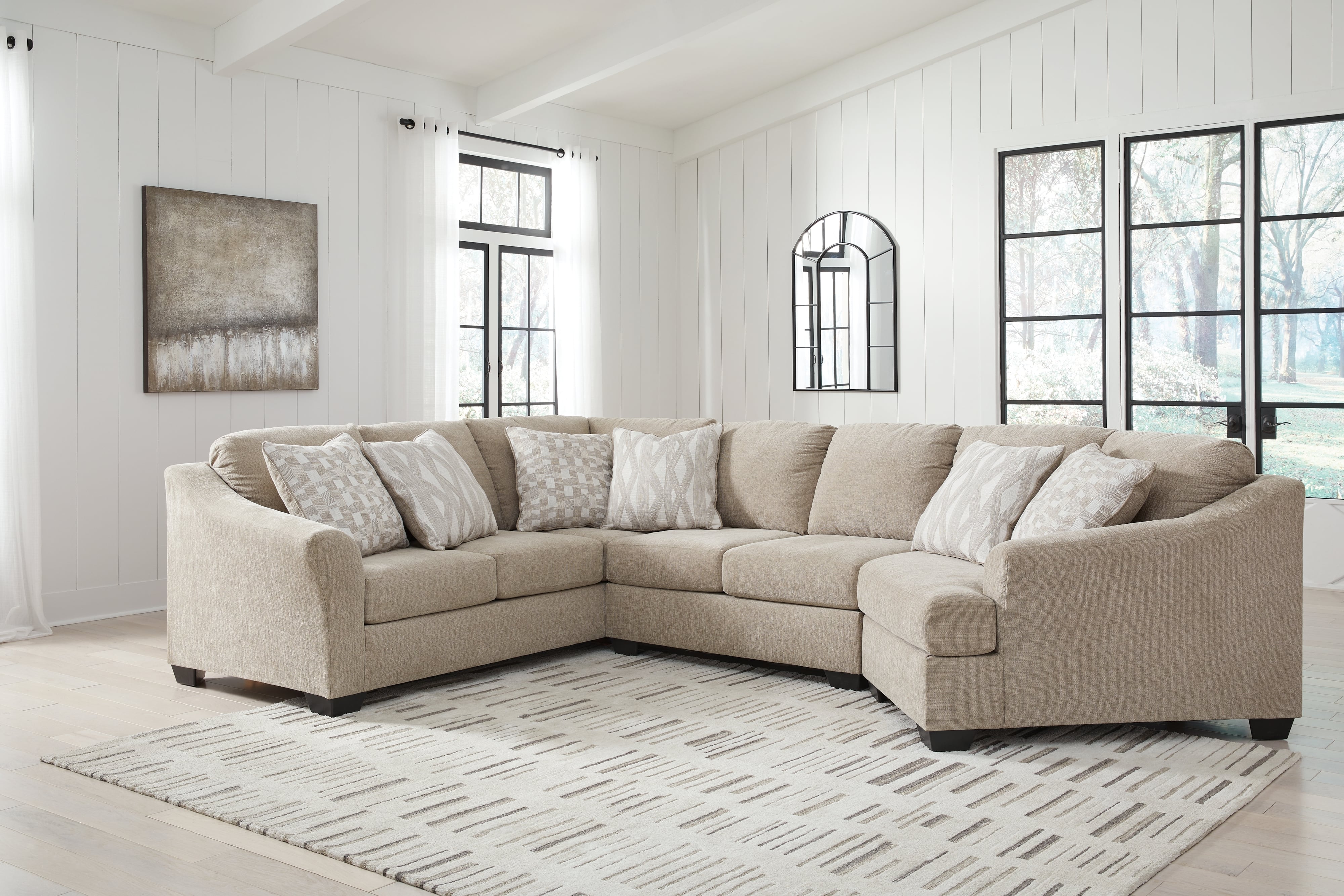 Signature Design by Ashley Brogan Bay 3-Piece Sectional With Cuddler