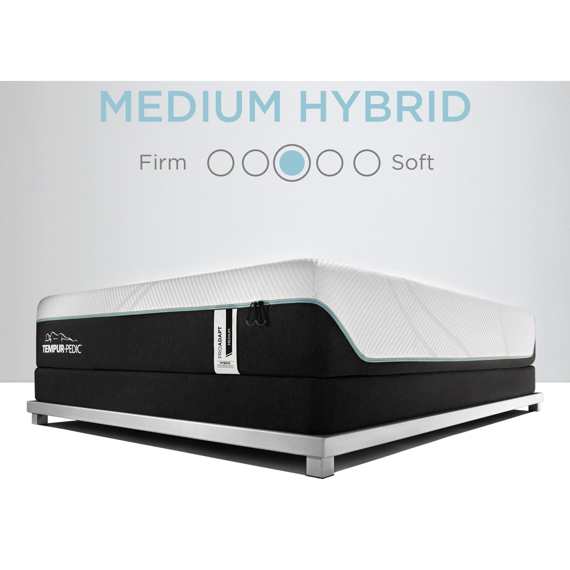 Tempur-Pedic® TEMPUR-PROADAPT™ Medium Hybrid 20514110x1+10739110x1 Twin ...