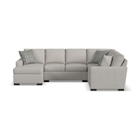 Contemporary U-Shaped Sectional with LAF Chaise