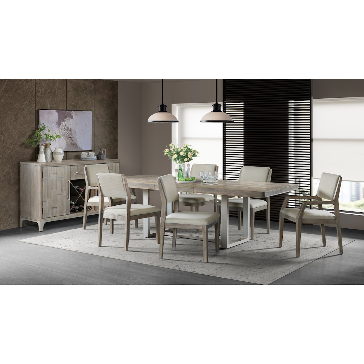 Riverside Furniture Intrigue Formal Dining Room Group