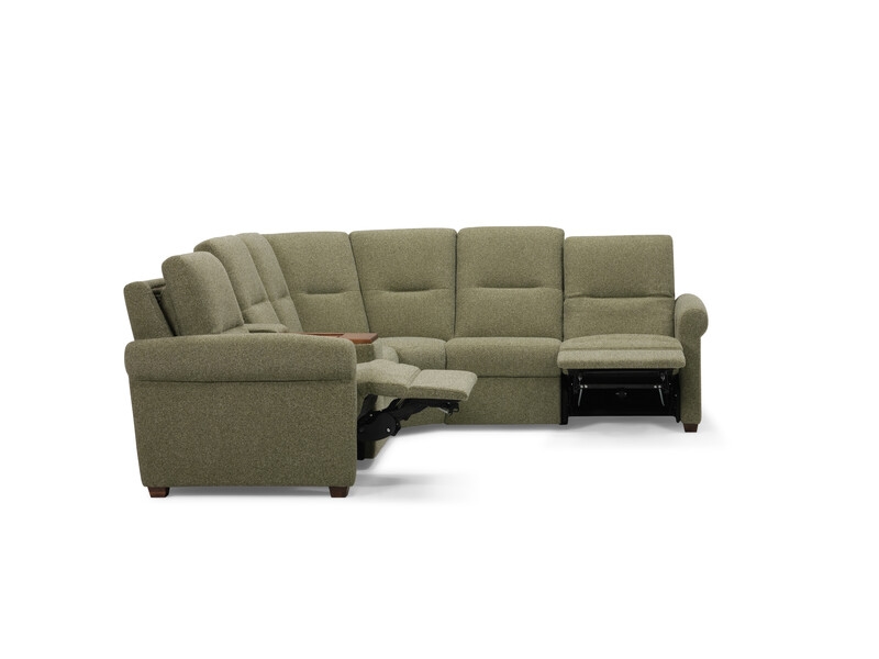Palliser Essex Essex 4-Seat Corner Curve Sectional