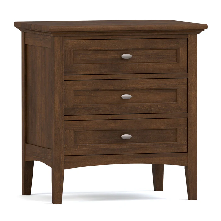 Stickley Origins Revere Three-Drawer Nightstand