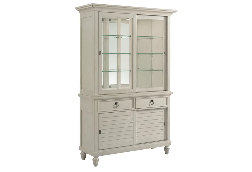 Grand Bay Haystack Display Cabinet by American Drew at Esprit Decor Home Furnishings