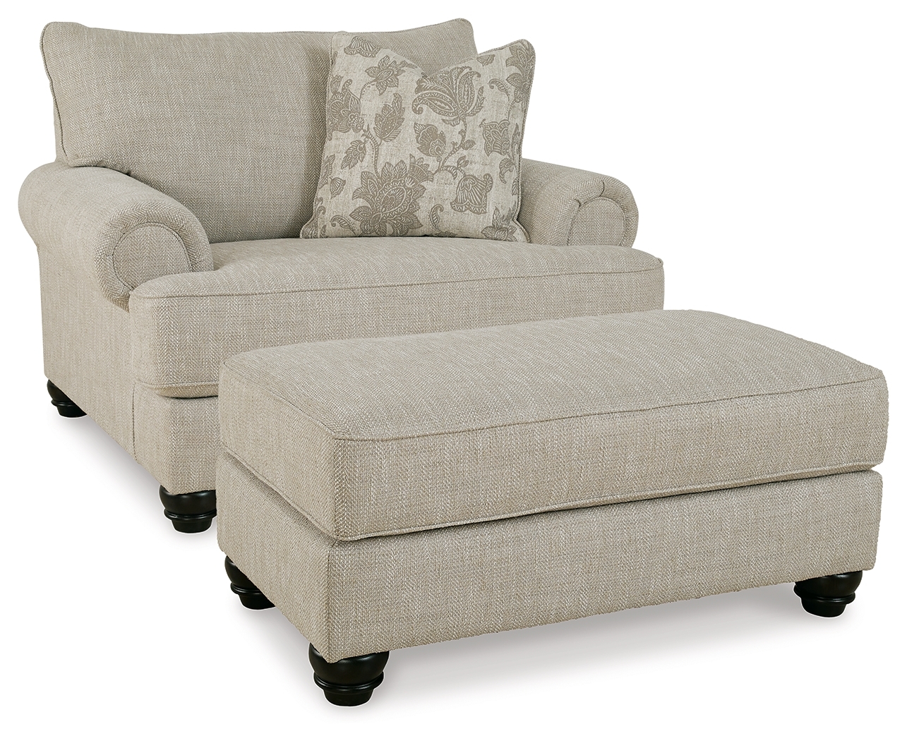 Benchcraft Asanti Oversized Chair And Ottoman