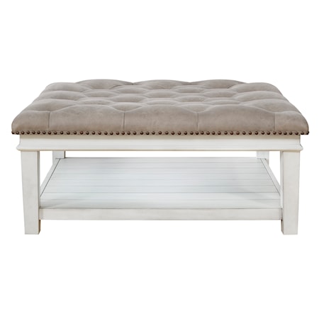 Upholstered Ottoman Coffee Table