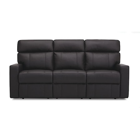 Oakwood Apartment-Size Manual Reclining Sofa