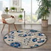 Nourison Aloha 4' Round  Rug