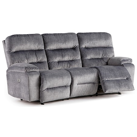 Conversation Space Saver Reclining Sofa