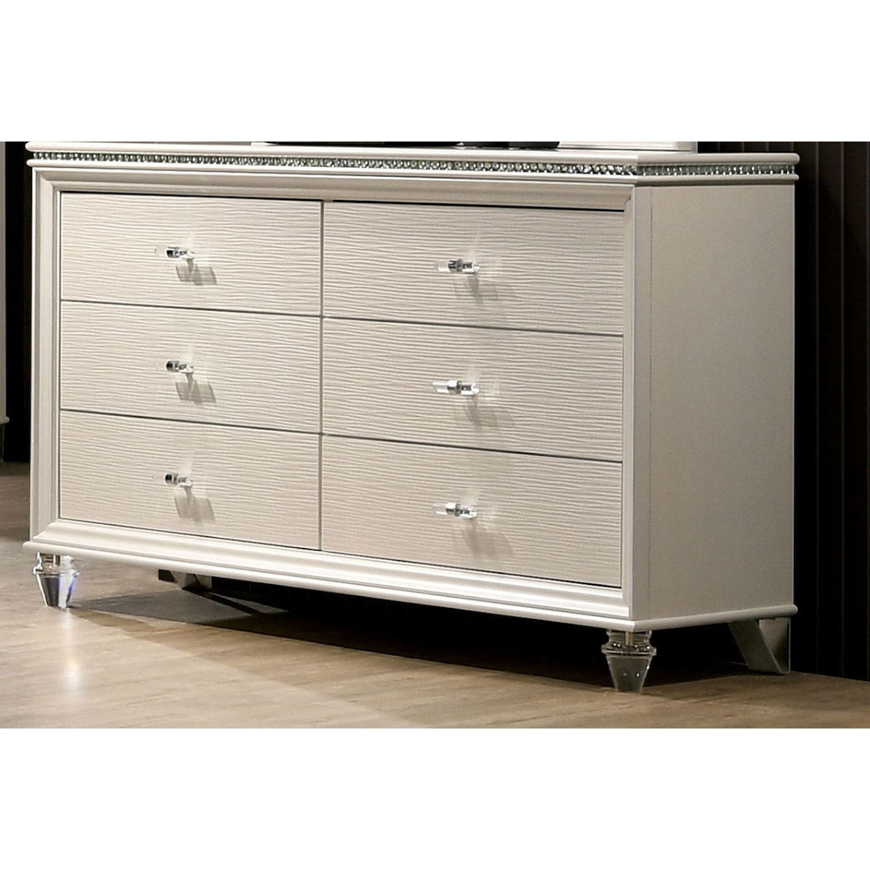 Furniture of America Allie 6-Drawer Dresser