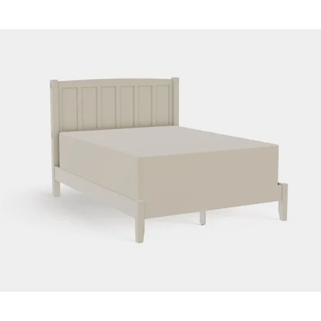 American Craftsman Queen Panel Bed with Low Rails