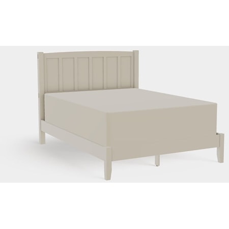 American Craftsman Queen Panel Bed with Low Rails