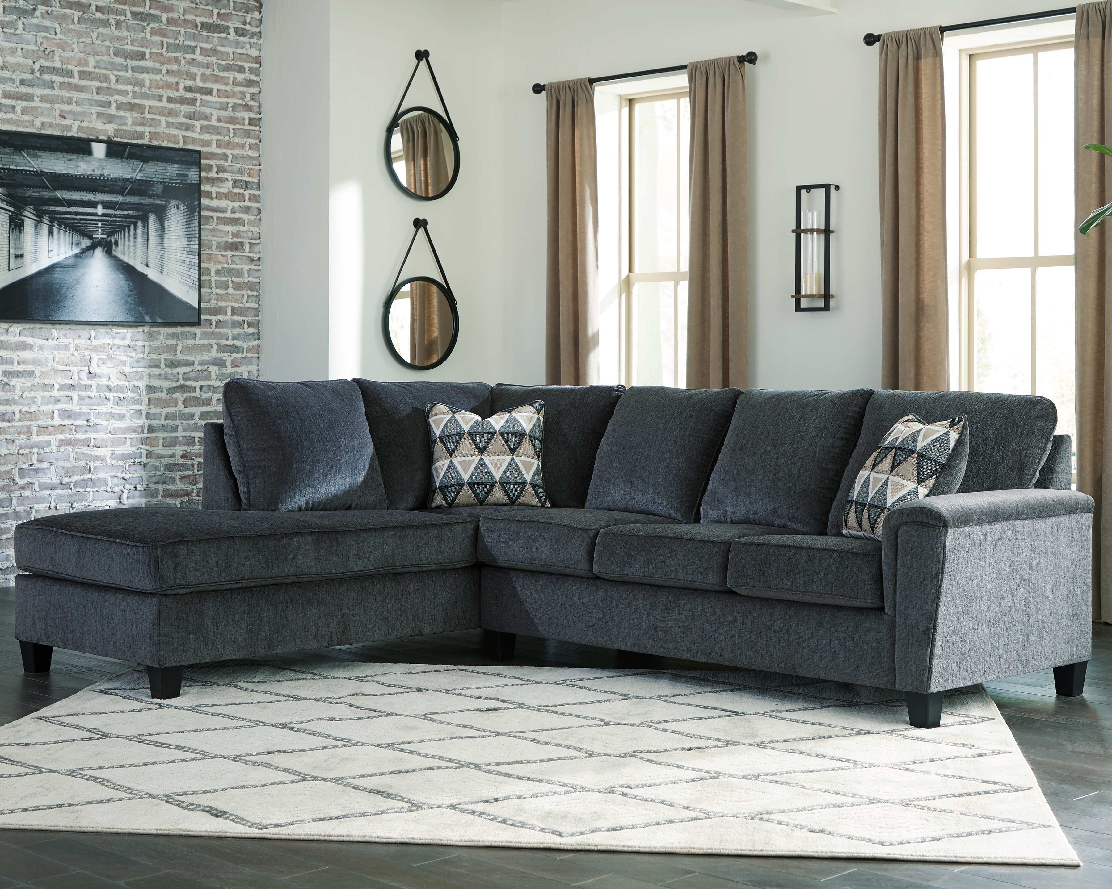 2-Piece Sectional With Chaise