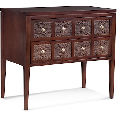 Transitional 2-Drawer Accent Chest