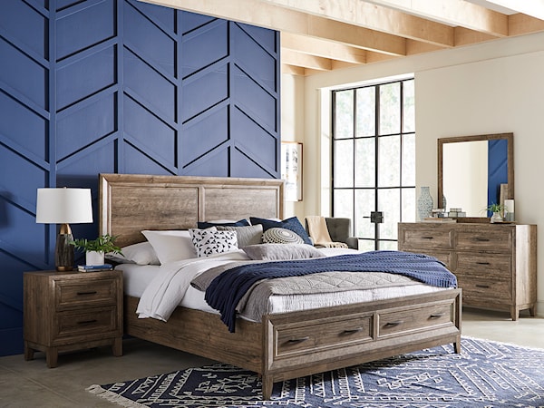 King Storage Bedroom Group