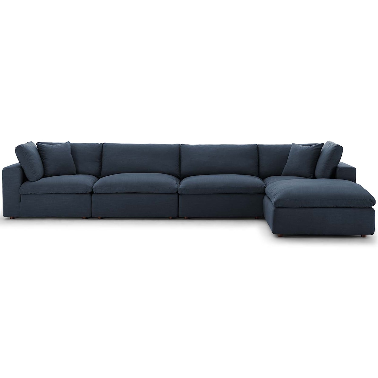 Modway Commix 5 Piece Sectional Sofa Set