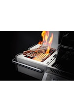 Napoleon Barbeques Prestige Pro 665 Rsib With Infrared Side And Rear Burners , Propane, Stainless Steel