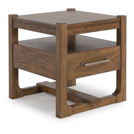 Square End Table