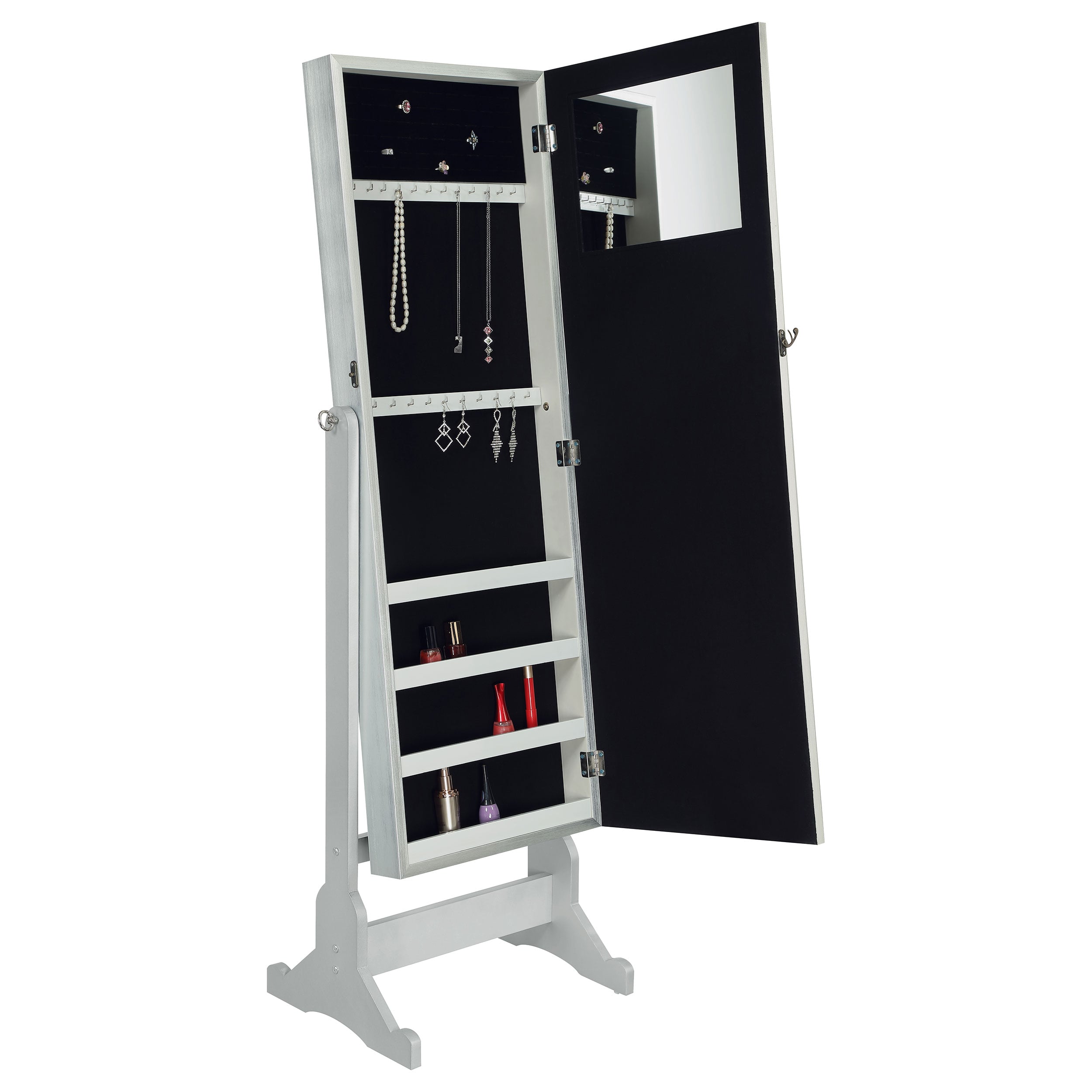 Elle Cheval Mirror w/ Jewelry Storage