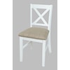 Jofran Hobbs White Desk Chair