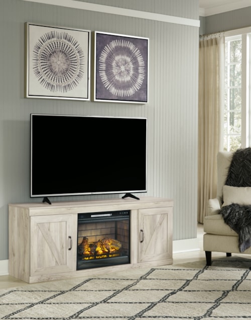 TV Stand With Electric Fireplace