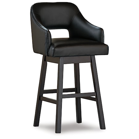 Tall Uph Swivel Barstool